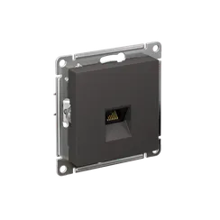 Розетка компьютерная RJ45 кат. Systeme Electric AtlasDesign Базальт ATN001486