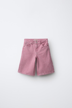 ZARA - FRUIT OF THE LOOM™ УДЛИНЕННЫЕ ШОРТЫ, РОЗОВЫЙ