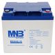 Аккумулятор для ИБП MNB MNG 40-12 (12V 40Ah / 12В 40Ач) - фото 2