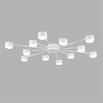 8343/12C COMFI LN26 252 белый, металл Люстра GX53 LED 12*7W 220V TORINA