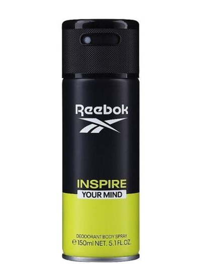 REEBOK INSPIRE YOUR MIND мужской дезодорант-спрей для тела 150 мл (Из Финляндии)