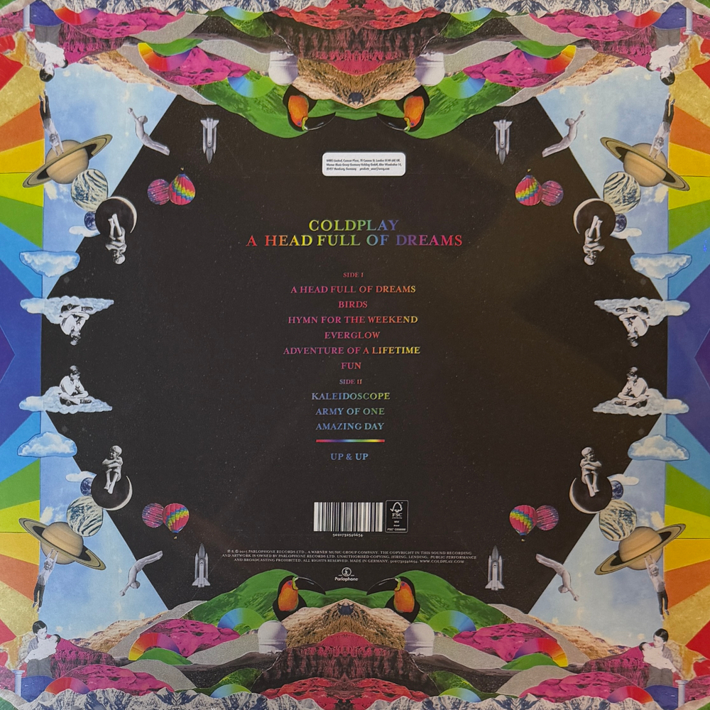 Coldplay ‎– A Head Full Of Dreams (Германия 2025г.)