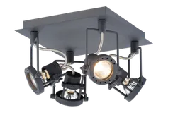 Светильник Sfera Sveta 8016-04/F402K BK, 4×15 Вт, чёрный