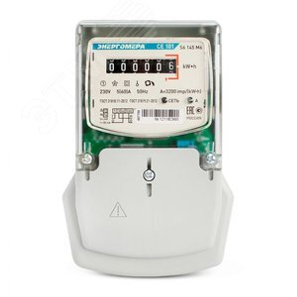 1ф.эл.счетчик ЭНЕРГОМЕРА 1Т СЕ 101 S6 145М6 УТ000006192
