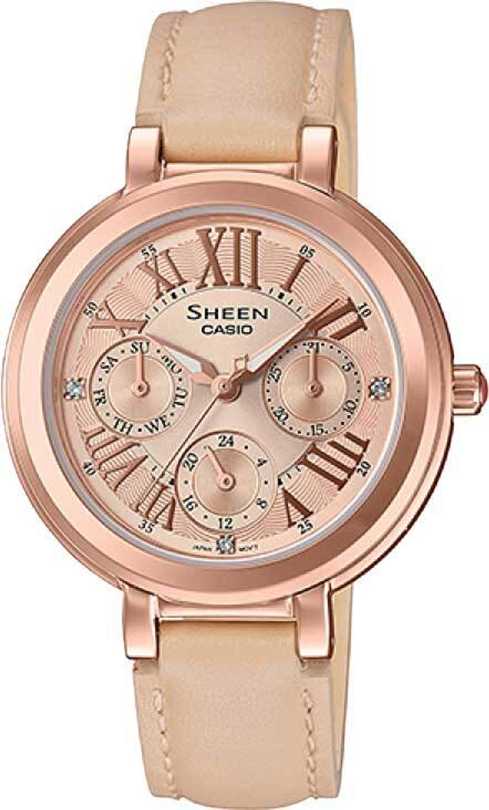 Японские наручные часы Casio Sheen SHE-3034GL-9A
