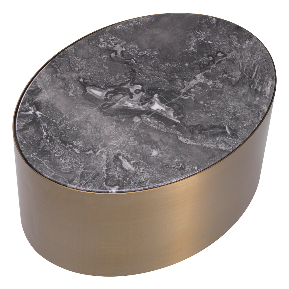 Приставной столик Side Table Porter oval арт.116457