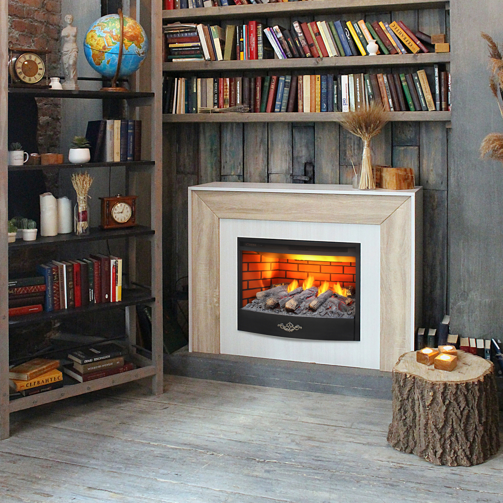 Каминокомплект Real Flame Jersey 25,5 WT с очагом 3D Firestar 25,5