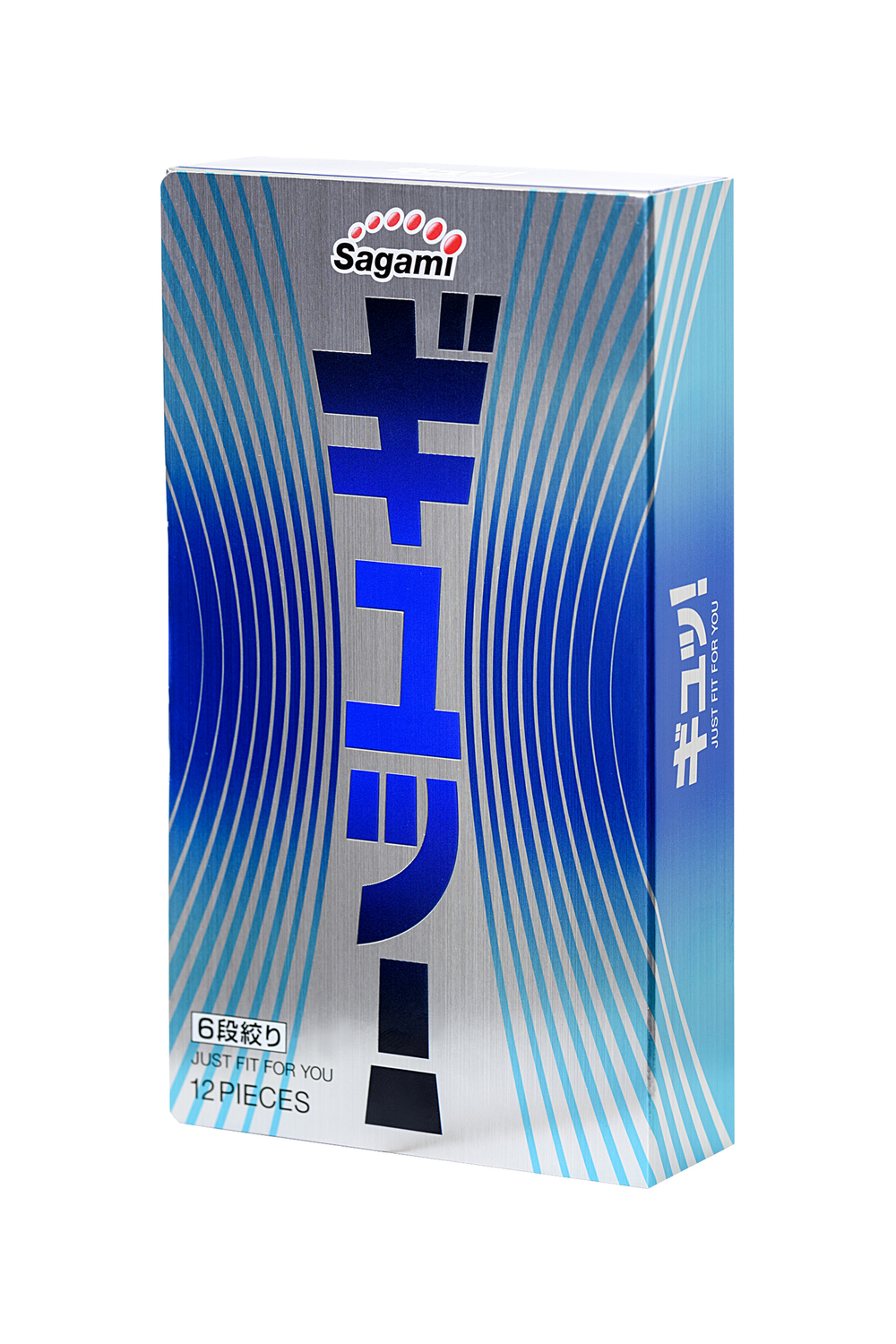 Анатомические презервативы Sagami 6 FIT без накопителя, 12 шт