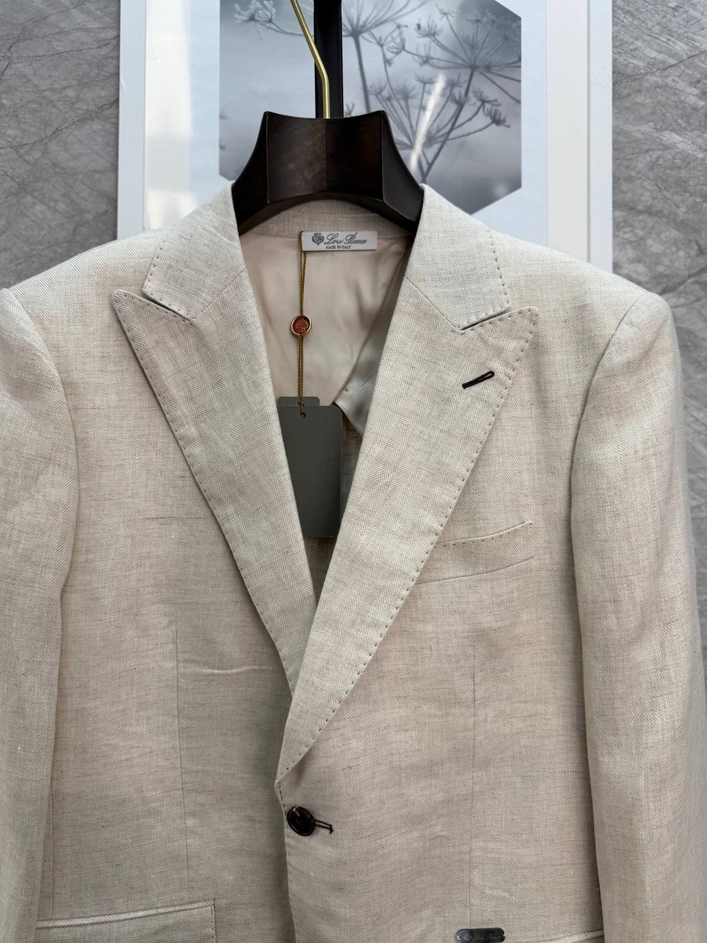Льняной пиджак Loro Piana