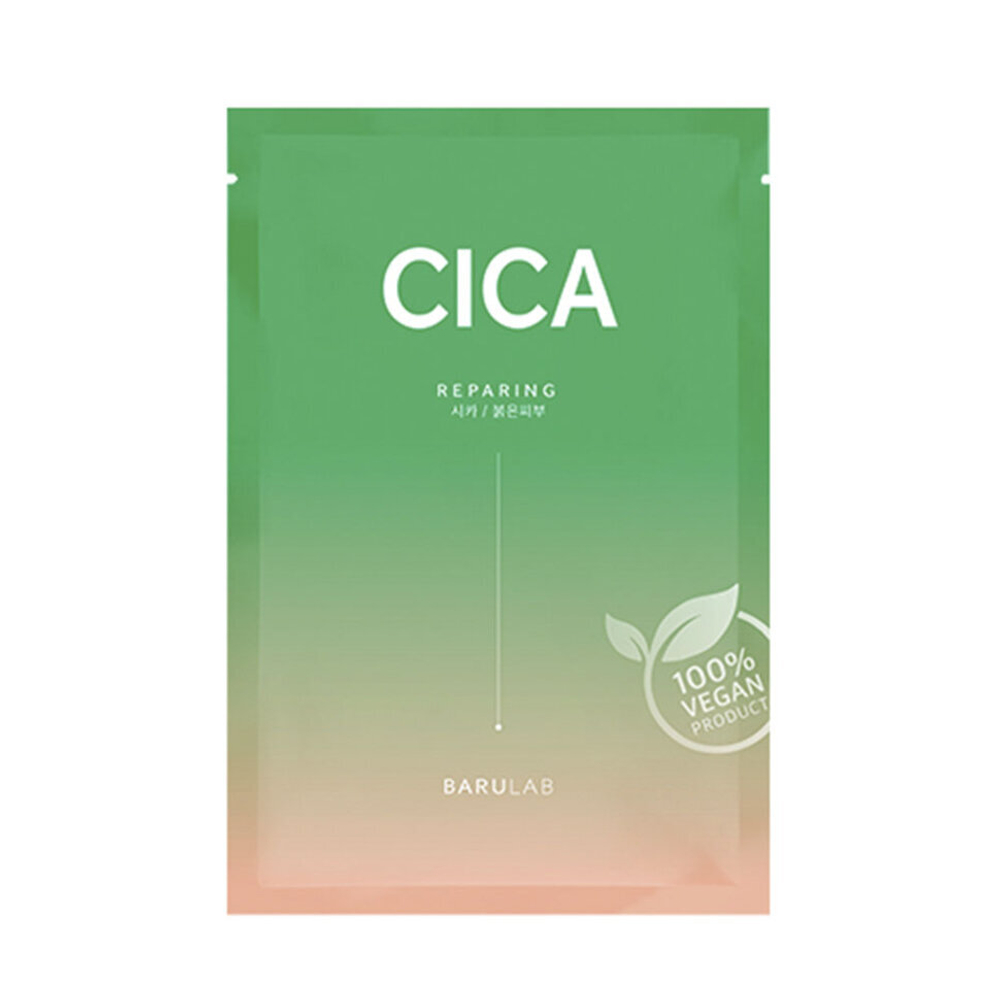 Тканевая маска успокаивающая с экстрактом центеллы BARULAB Cica Reparing