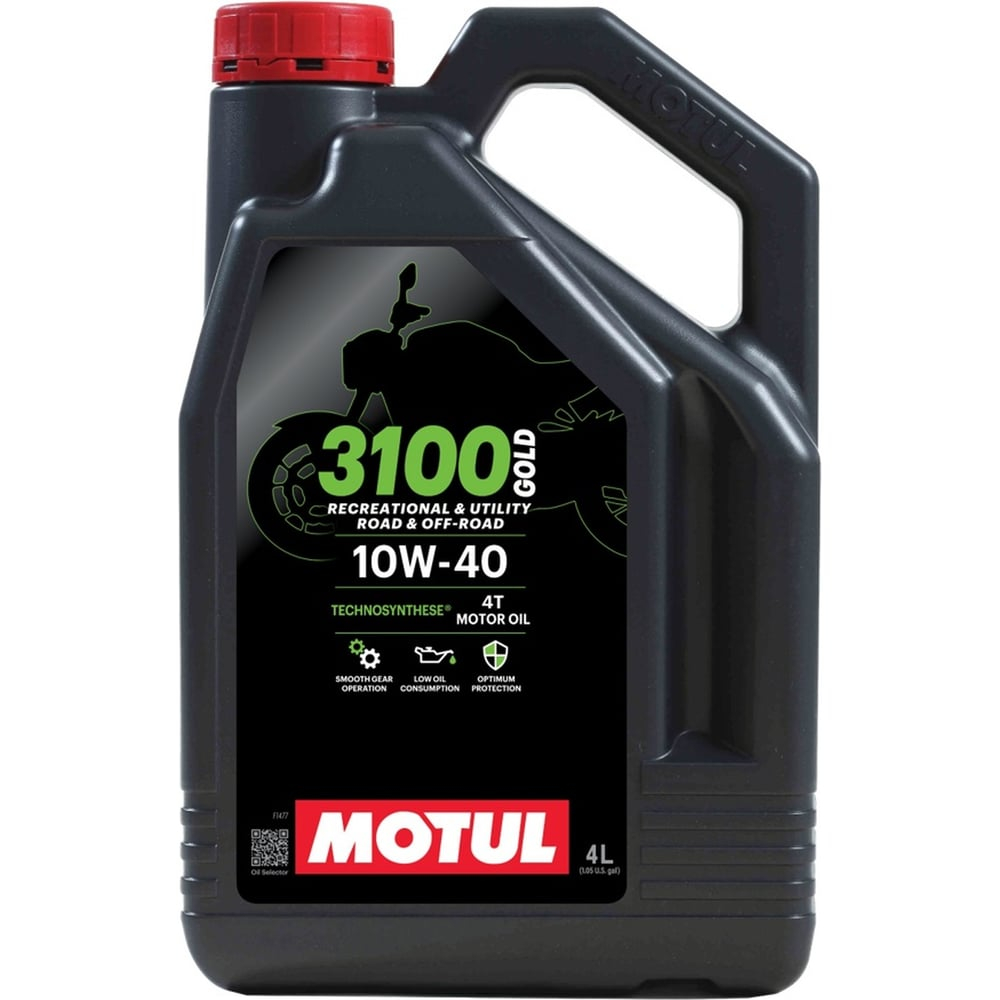 Масло моторное Motul 3100 GOLD 4T 10W40 4 л Motul 113543