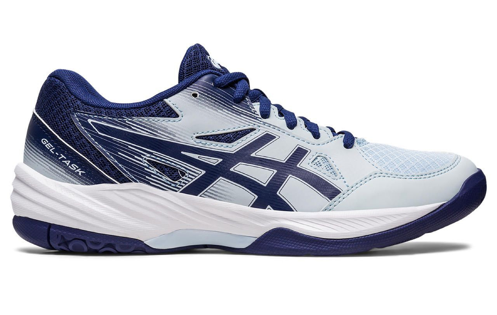 Женские кроссовки для бадминтона/сквоша Asics Gel-Task 3 - sky/indigo blue