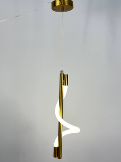 Светильник потолочный Lanbos, 10W LED, латунь