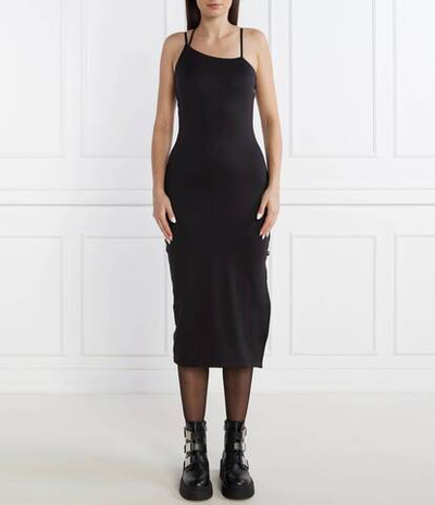Платье MULTI STRAP BODYCON Tommy Jeans - черный(DW0DW17425)