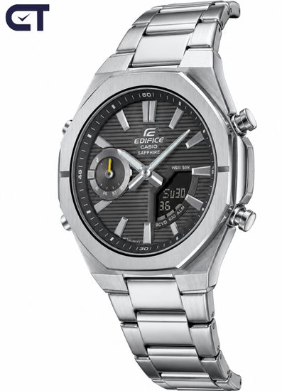 CASIO ECB-S10D-8ADF EDIFICE мужские наручные часы — тонкая модель с Bluetooth и сапфировым стеклом