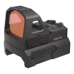 Прицел коллиматорный Vector Optics Frenzy 1x17x21 GENII (SCRD-73) - вид сбоку с креплением на планку