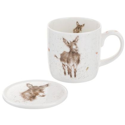 Набор из кружки и подставки 310мл Ослик Royal Worcester