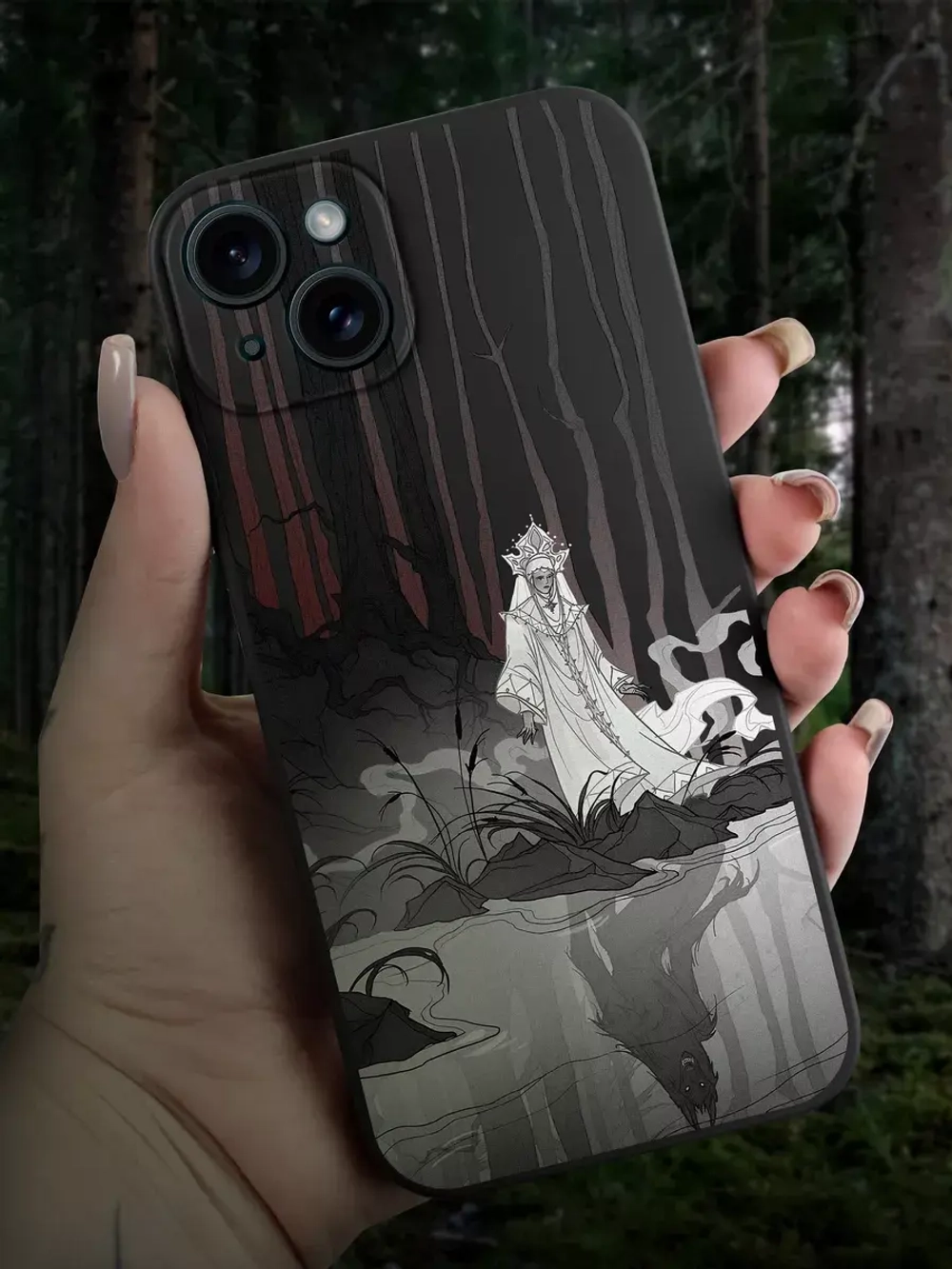 Чехол на iPhone 14 Plus с принтом