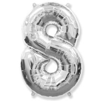 Цифра 8 серебро 42" К