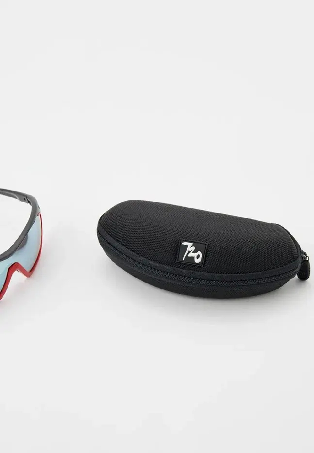 Спортивные очки 720armour Analog Pro / Matte Dark Grey / Matte Carmine Gasket / Smoke Full Blue White Lens
