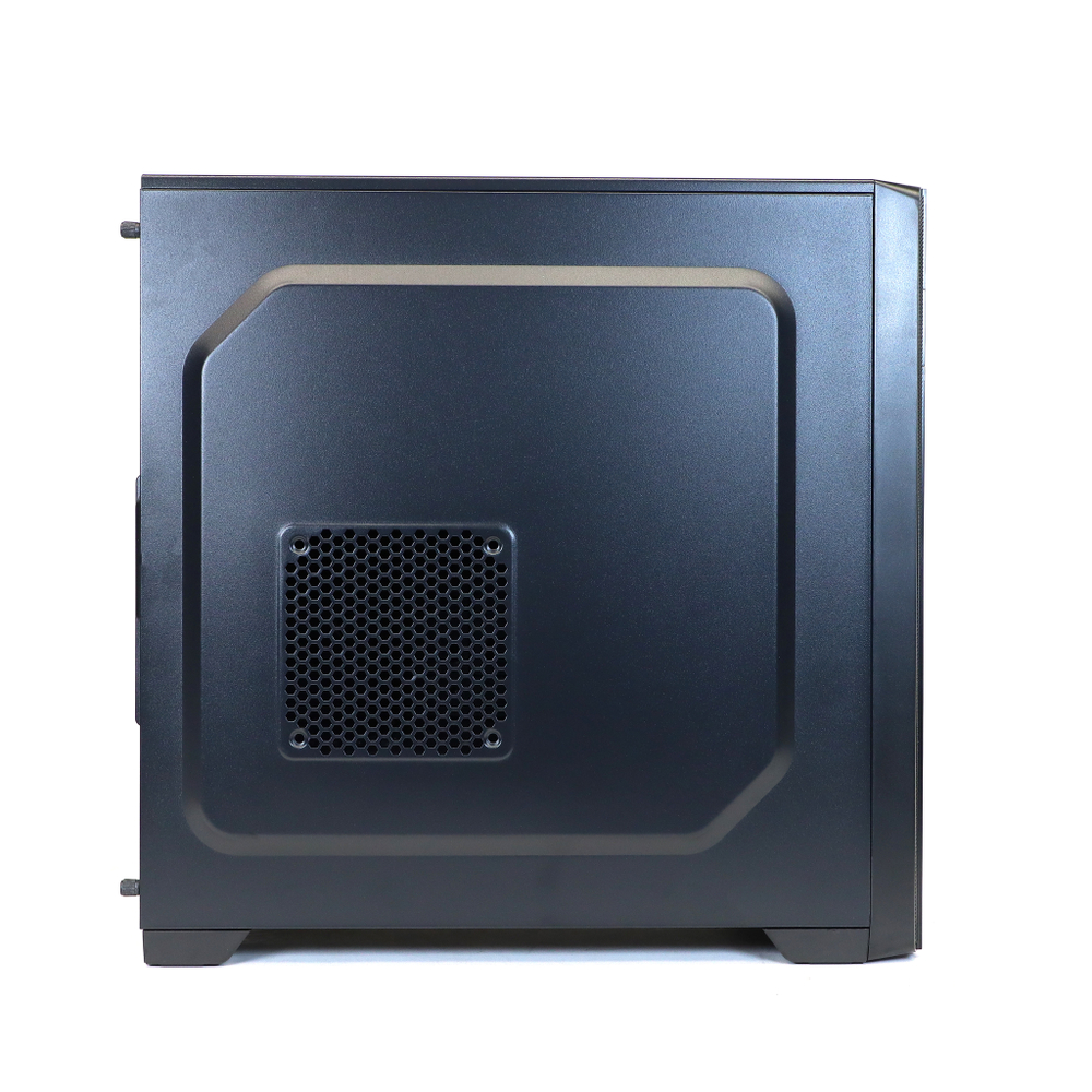 Корпус Mastero DC-04, Без БП, ATX, чёрный, 1xFAN, 2xUSB2, 2xUSB3 (MS-DC-04-FB)