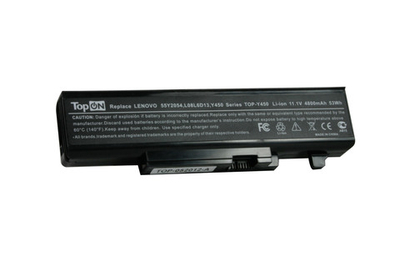Аккумулятор для Lenovo IdeaPad Y450A, Y450G, Y550A. Y550P, 11.1V 4800mAh P/N: 55Y2054, L08L6D13, L08O6D13, L08S6D13