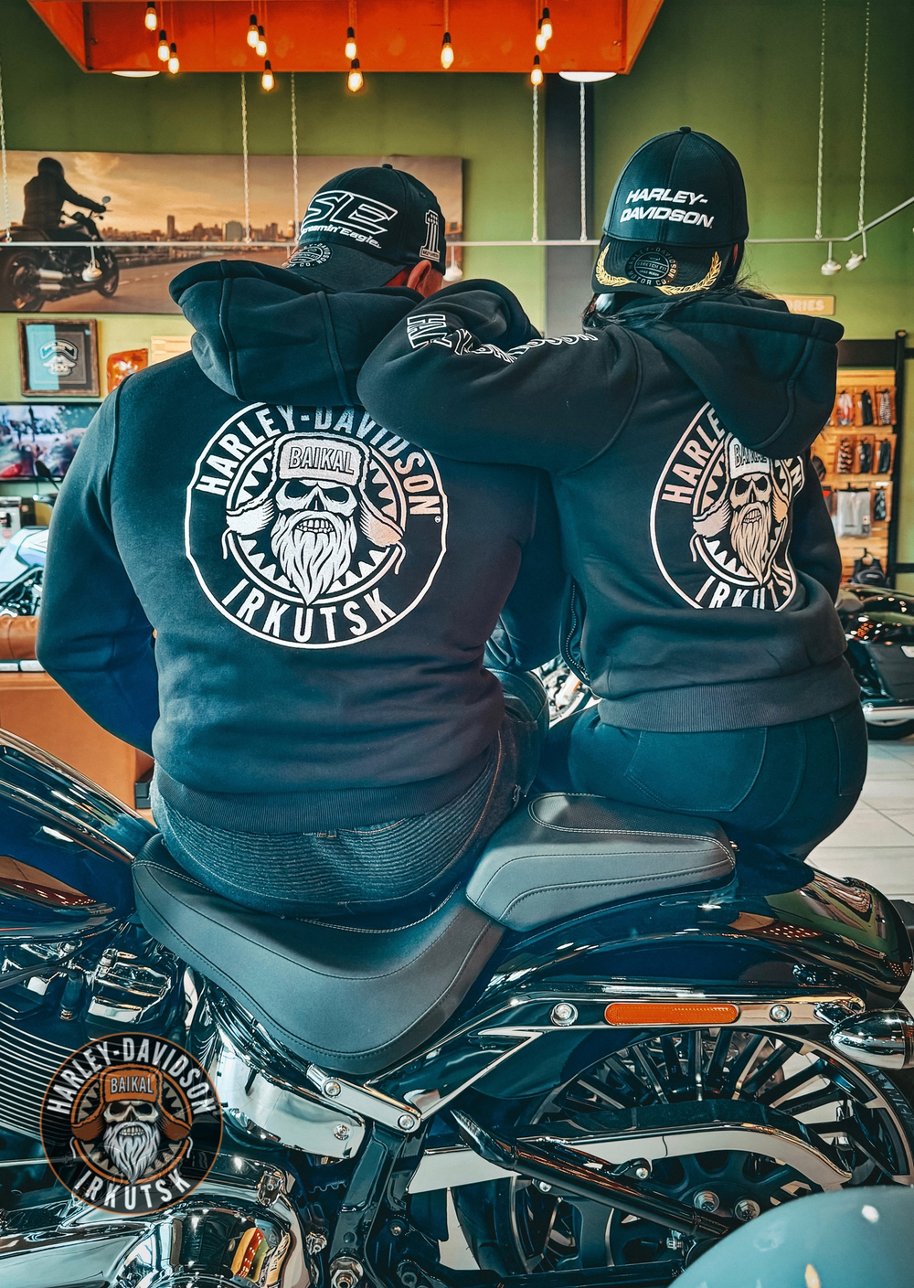 Мужская толстовка Harley-Davidson® Иркутск