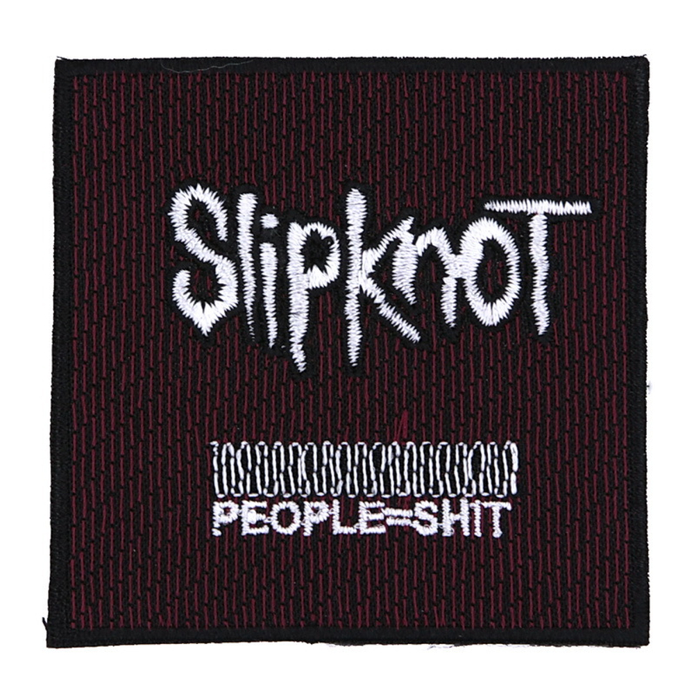 Нашивка Slipknot штрих код (079)