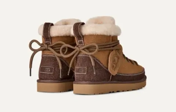 UGG Угги Classic Heritage Lace-Up, каштановый
