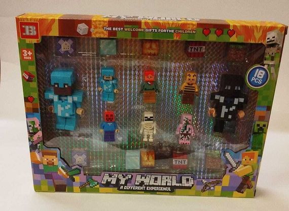 Minecraft minifigures ( my world 23203 )