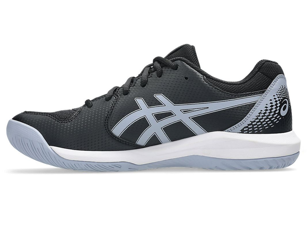 Мужские теннисные кроссовки Asics Gel-Dedicate 8 - black/grey blue