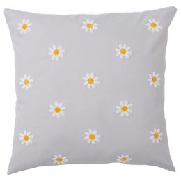 Чехол на подушку IKEA NATTSLANDA (НАТТСЛЭНДА), Серый с рисунком, 50x50 см