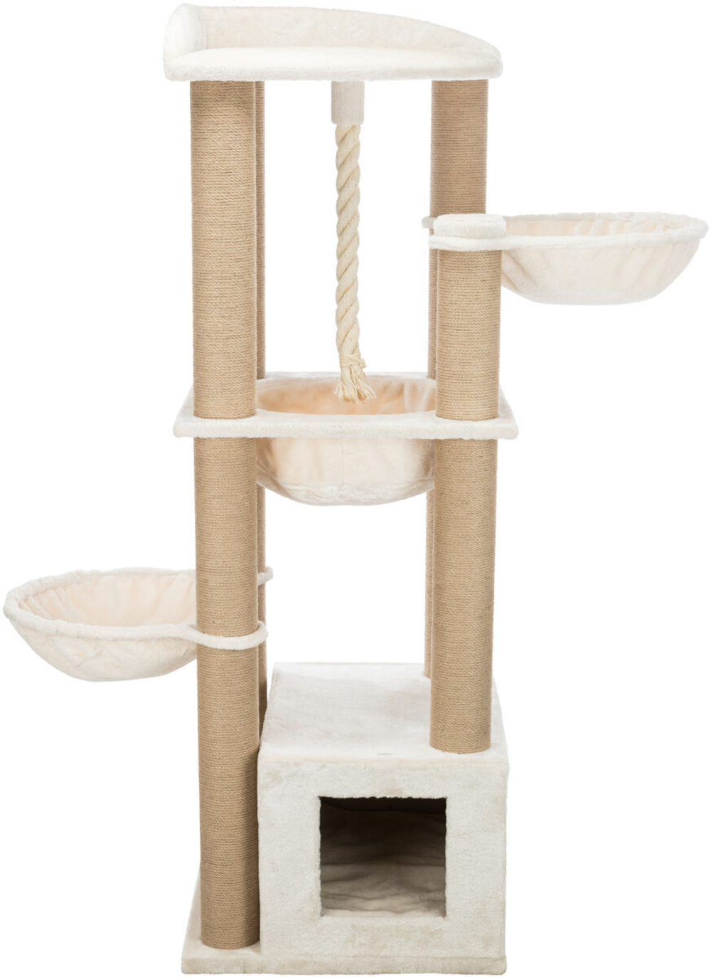 Домик-когтеточка Elia XXL, 172 см, кремовый, Trixie