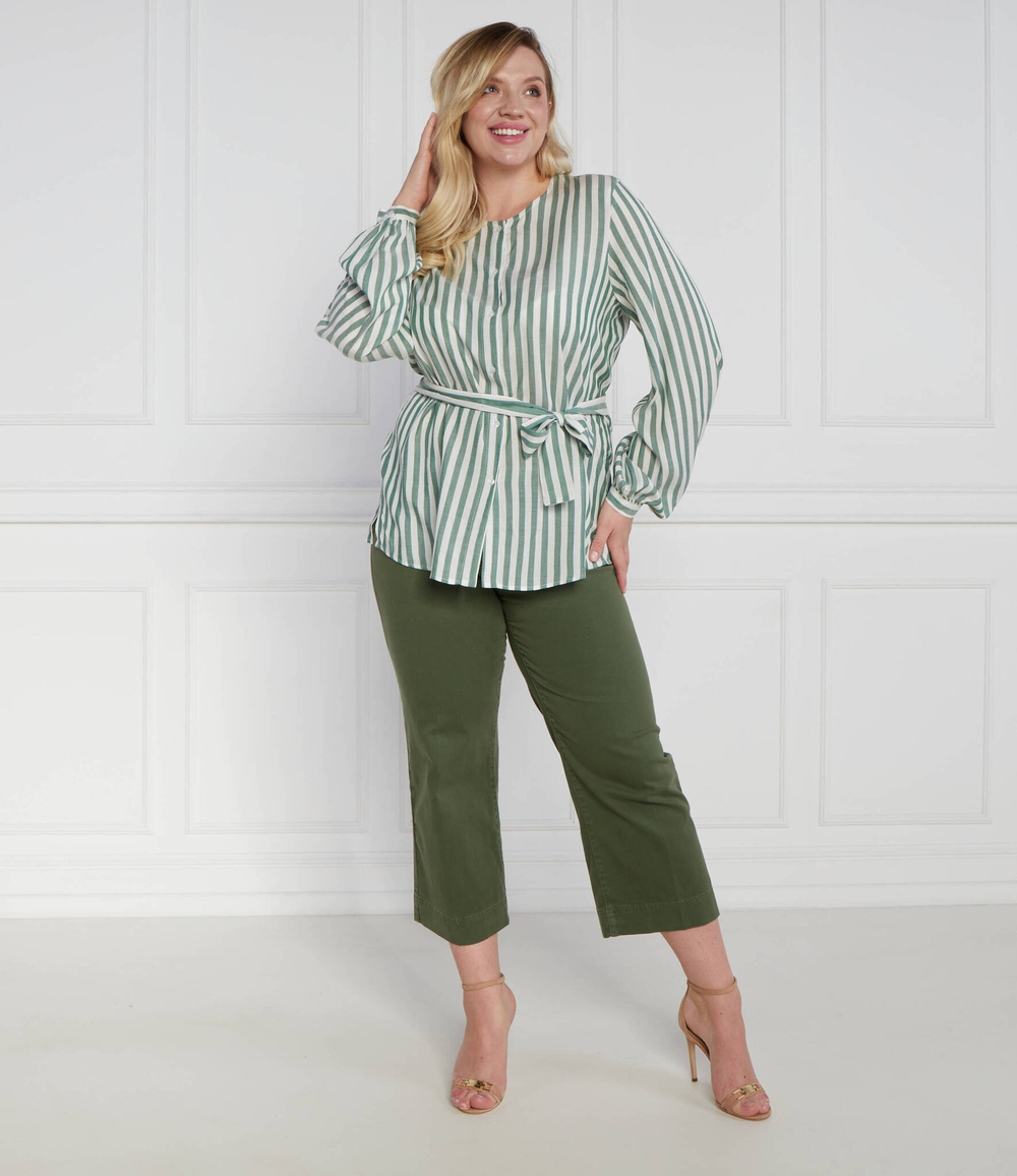 Джинсы RADIALE PLUS SIZE Persona by Marina Rinaldi - хаки(7131033)