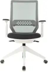 Кресло эргономичное Бюрократ MC-W611NL серый TW SQU GR 38-417 сетка/ткань крестов.4-луч. пластик пластик белый