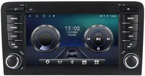 Магнитола для AUDI A3 2003-2012 - Kuberg MKD-7008-S10 Android 12, Быстрая, CarPlay, SIM-слот