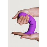 Фаллоимитатор Adrien Lastic Hitsens 3 (18,2×4,3 см), лиловый
