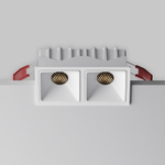 Встраиваемый светодиодный светильник Maytoni Alfa LED DL043-02-10W3K-SQ-W-1