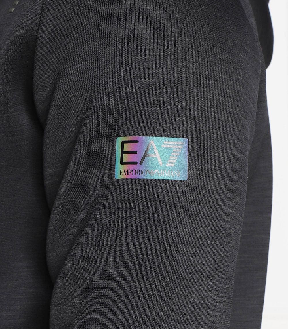 Худи EA7 - черный(6LPM39 PJJHZ)