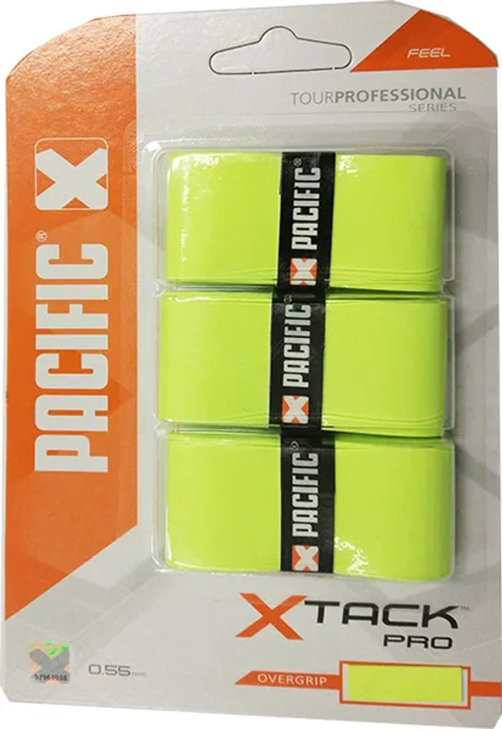 Теннисные намотки Pacific X Tack Pro 3P - lime