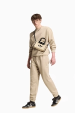 Штаны adidas Originals Trefoil Essentials Regular Fleece - бежевый