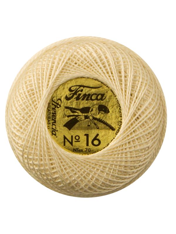 Мулине Finca №16 Perle (Жемчужное), цв. 3000 / 1 мот. х 71 метр
