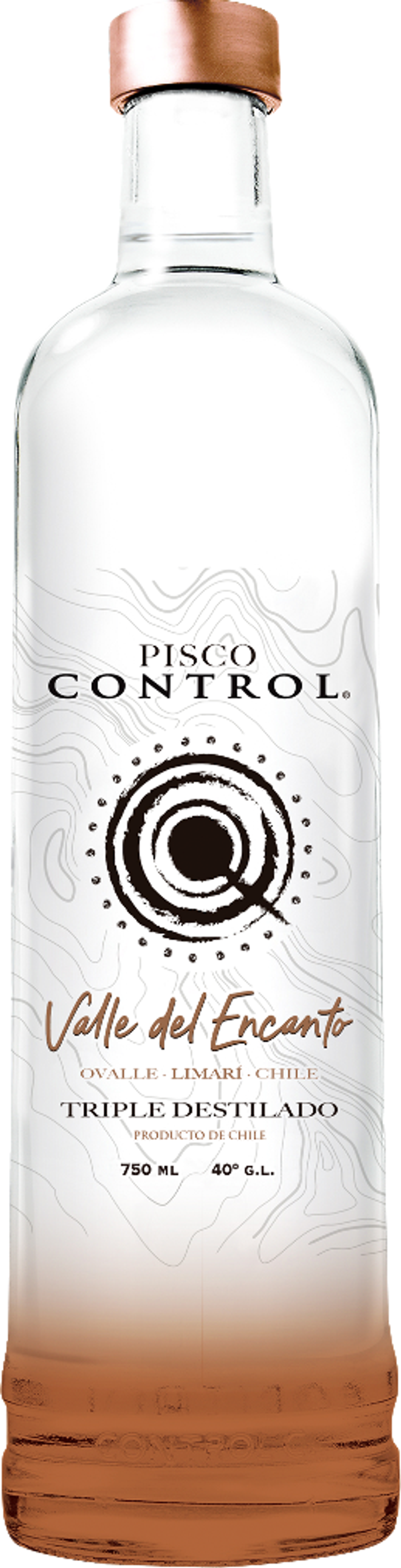 Писко Pisco Control Valle del Encanto, 0.75 л