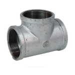 Тройник прямой чугун оц Ду 40 (1 1/2") ВР/ВР Fittex PLUS