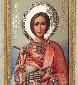 ART-900/1 Панно «Святой великомученик и целитель Пантелеимон»