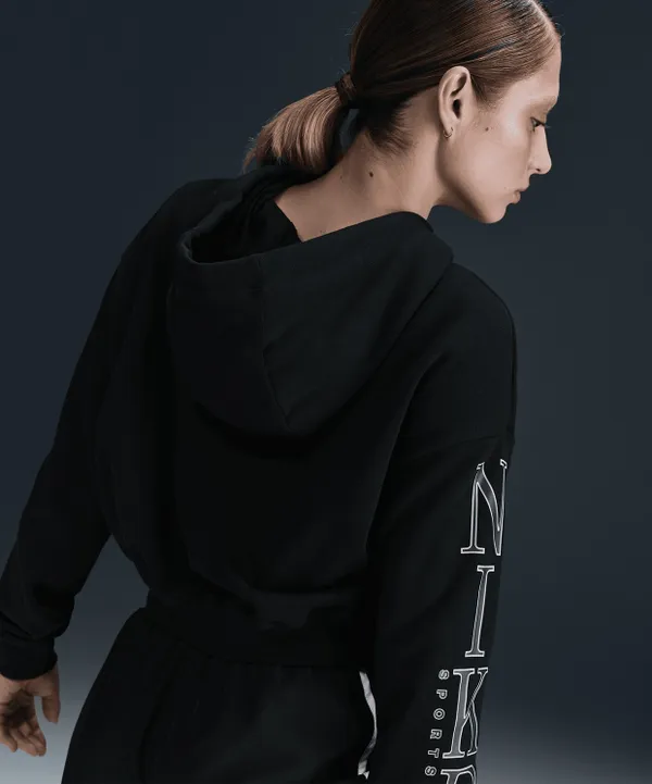 Толстовка женская NIKE W NSW CLUB FLC OS GX CRP HDY