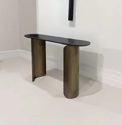 Консоль Ideal 120х40х80 см, черная керамика