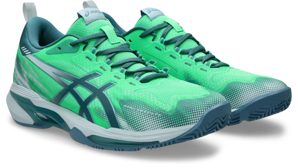 Мужские кросовки для Padel Asics Sonicsmash FF - vital green/misty pine