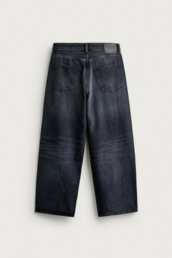 ZARA ДЖИНСЫ BAGGY FIT, УГОЛЬНЫЙ
