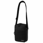 Сумка на плечо HEIKKI COMPACT (ХЕЙКИ), два кармана, черная, 22х17х6 см, 272630